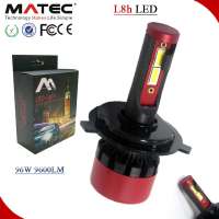 Matec led headlights bulbs h4 L8H Car Motorcycle Headlight Flip 100W 12V 24V 6000K Super Led H15 Car Bulbs 9004 9012 10000LM